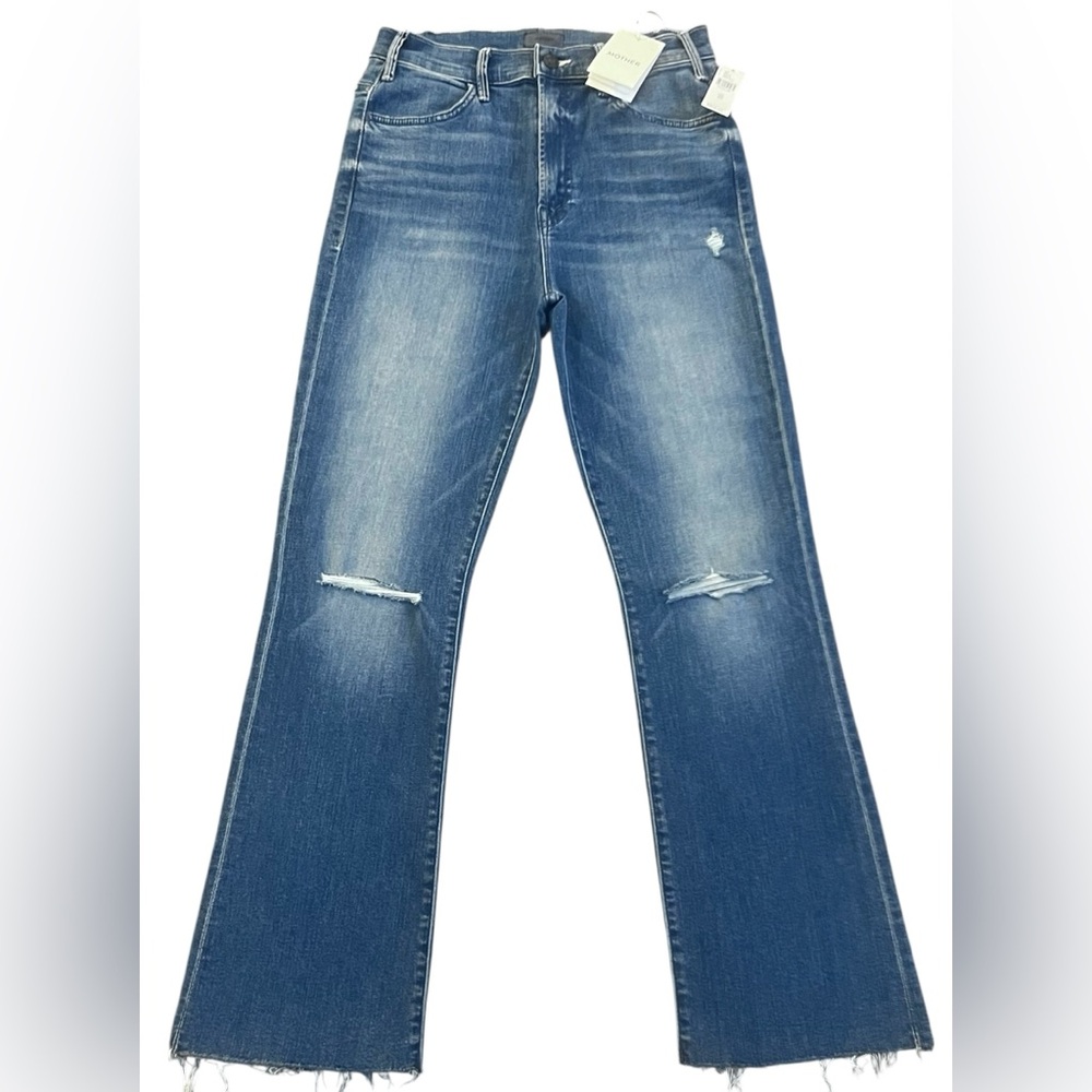 MOTHER Hustler Ankle Fray, Size 29, NWT Anthropologie
